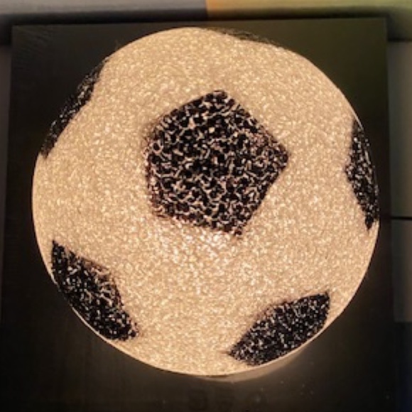 Lamp - Soccer Ball Kids Lamp - Picture 8 of 8